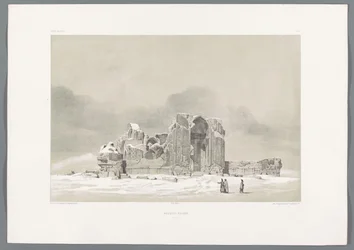 Ruine der Blauen Moschee von Täbris im Iran