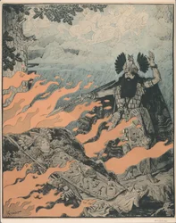 Plakat für Die Walküre von Richard Wagner