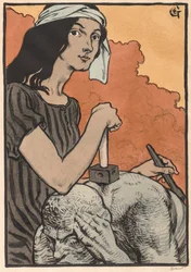 Bildhauerin, 1897