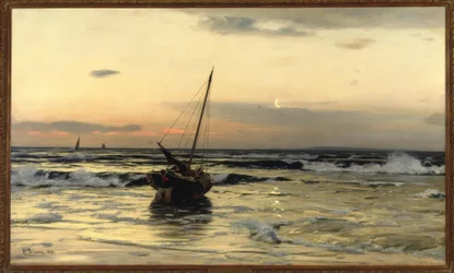 Sonnenuntergang am Meer