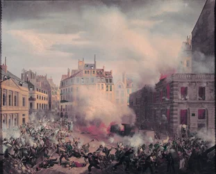 Die Verbrennung des Chateau d