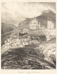 Apsis der Kirche von Saint-Nectaire