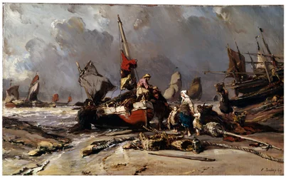 Nach dem Sturm, 1869