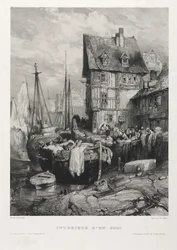 Sechs Marines: Inneres eines Hafens