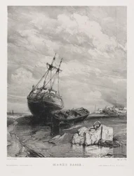 Sechs Marinesoldaten: Ebbe, 1833