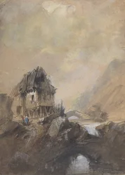 Dorf in Dieppe, 1843