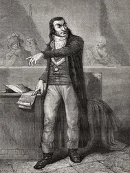 Antoine Quentin Fouquier-Tinville (1746-95), graviert von Blanpain
