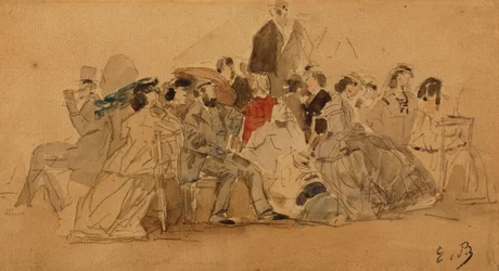 Nachmittag am Strand, ca. 1865