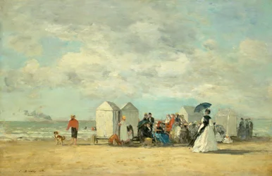 Strandszene
