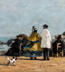 Crinolinen am Strand (Detail)