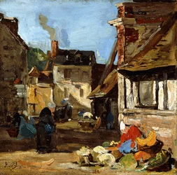 Honfleur, Marktplatz Saint-Catherine, 1867-1870