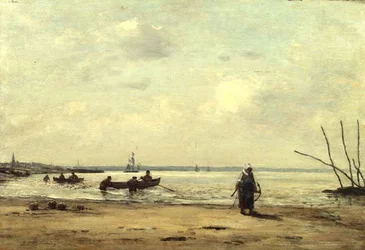 Ebbe bei Honfleur, ca. 1864-66