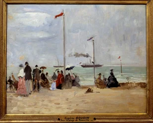 Am Strand von Trouville