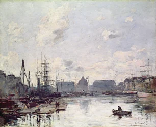 Der Handelshafen, Le Havre, 1892