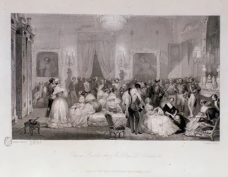 Ein gesellschaftlicher Abend mit dem Herzog von Orleans (Ferdinand-Philippe oder Ferdinand Philippe d