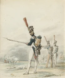 Infanterie der Jeune Garde im Jahr 1812