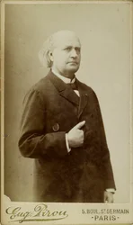 Porträt von Leconte de Lisle 1818-1894, ca. 1870