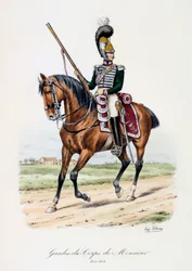 Gardes-du-Corps de Monsieur, 1820-24