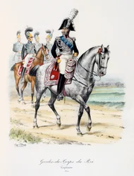 Gardes-du-Corps de Roi, Kapitän, 1820