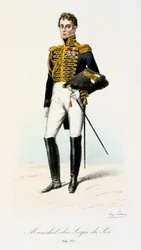 Maréchal-des-Logis du Roi, 1814-30