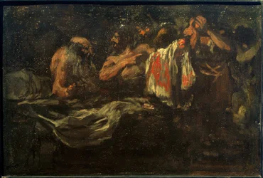 Söhne Jakobs bringen blutiges Hemd