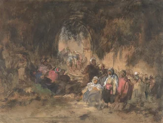 Rastende Araber, 1817-70