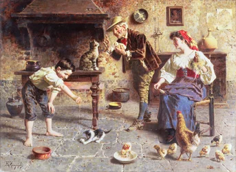 In der Küche
