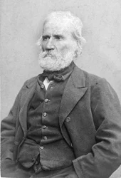 Louis Auguste Blanqui. 1805-1881. Sozialistischer Theoretiker und Politiker. Büste. Alltagskleidung