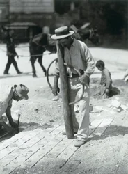 Straßenpflasterer, 1910