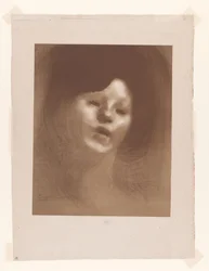 Porträt von Marguérite Carrière