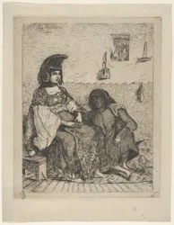 Eine jüdische Braut in Tanger, 1833