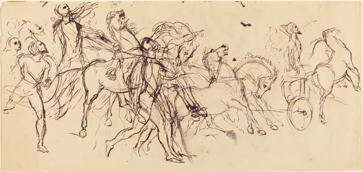 Wagenlenker (recto und verso)