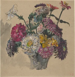 Blumen, 1843