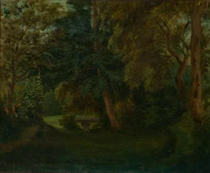 George Sands Garten in Nohant, ca. 1842-43
