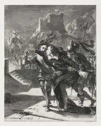 Hamlet: Hamlet eilt, dem Geist seines Vaters zu folgen
