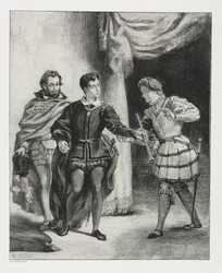 Hamlet: Hamlet und Guildenstern