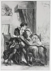 Hamlet und die Königin