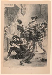 Illustration für Hamlet: Der Tod von Hamlet (V,2)