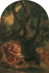 Jakob kämpft mit dem Engel
