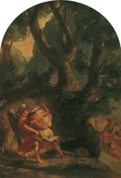 Jakob ringt mit dem Engel