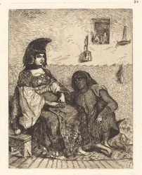 Jüdische Frau von Algier, 1833