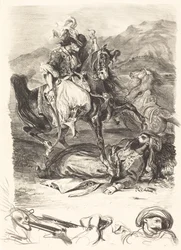 Der Kampf des Giaour und des Paschas
