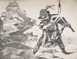 Pass auf deinen Hintern auf!!!, 1822