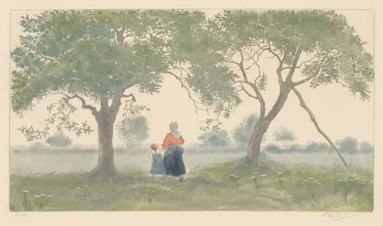 Die Apfelbäume, 1902