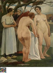 Badende Frauen