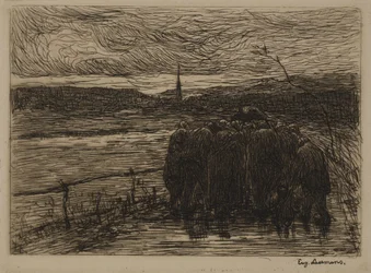 Begräbnis des Bauern