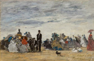 Der Strand von Trouville