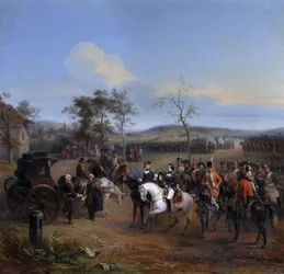 General Despret und Louis-Philippe, Herzog von Chartres in Gravelotte, Juli 1792