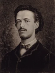 Porträt des Komponisten Benjamin Godard 1849-1895