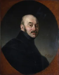 Porträt von Graf Mikhail Fyodorovich Orlov 1788-1842, 1840